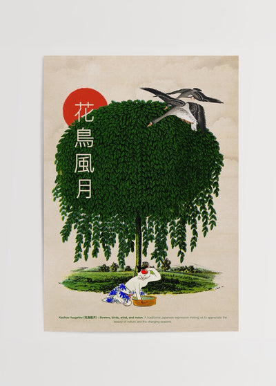 Kachou Fuugetsu Poster Print