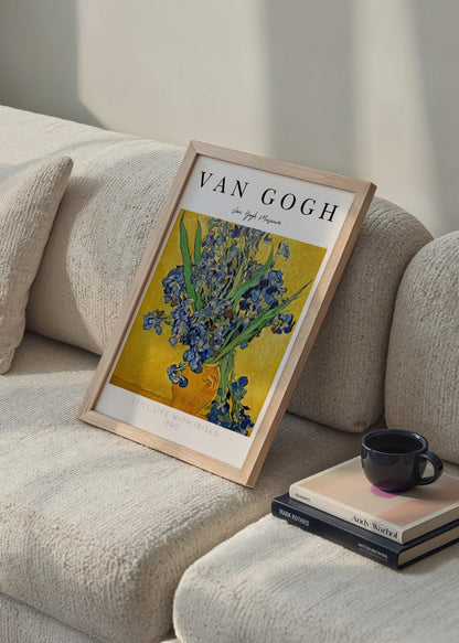 A vibrant poster featuring Van Gogh&