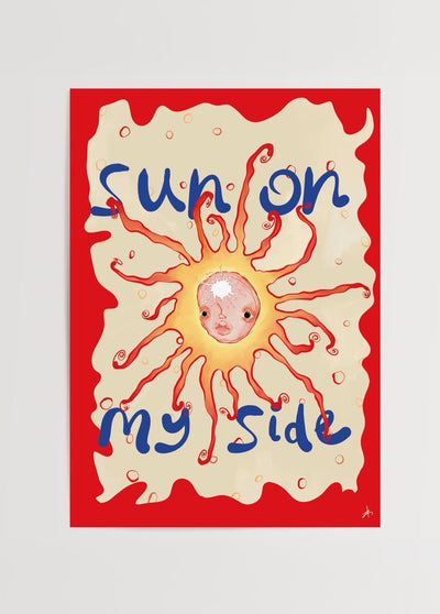 sun on my side – Illustration Poster