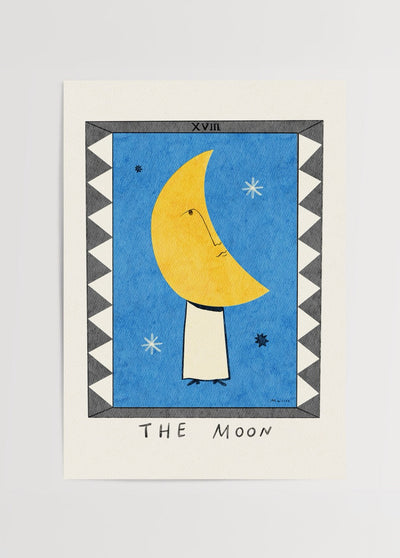 The Moon Poster Print