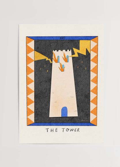 A visually striking poster print titled &