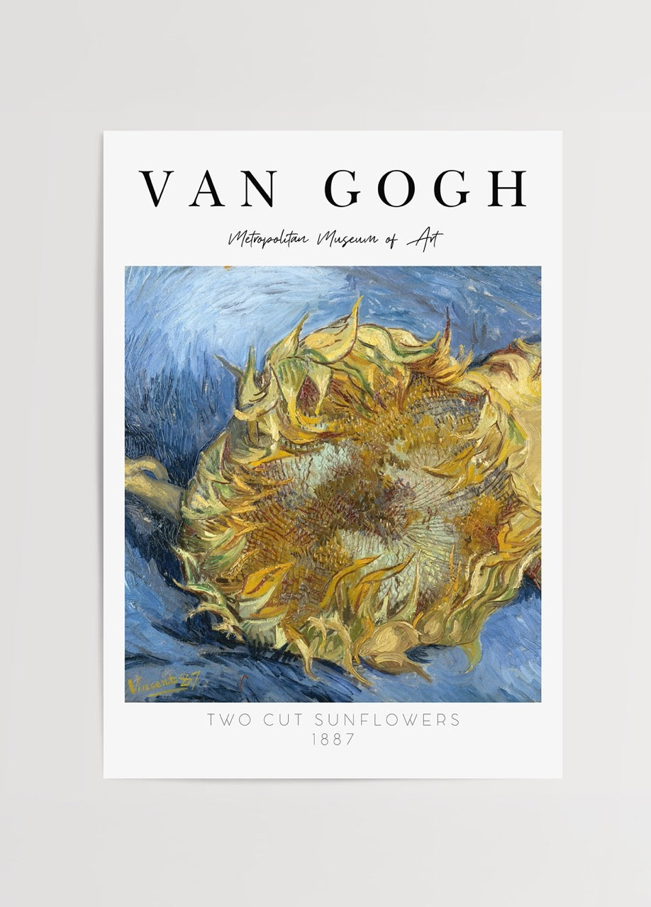 Vibrant sunflower artwork showcasing rich textures and colours.