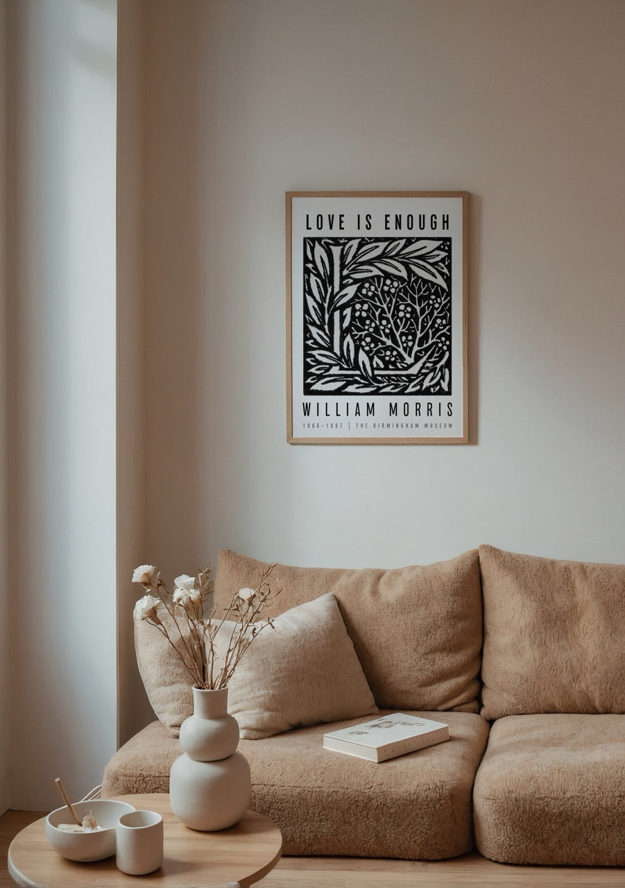 Timeless linocut design &