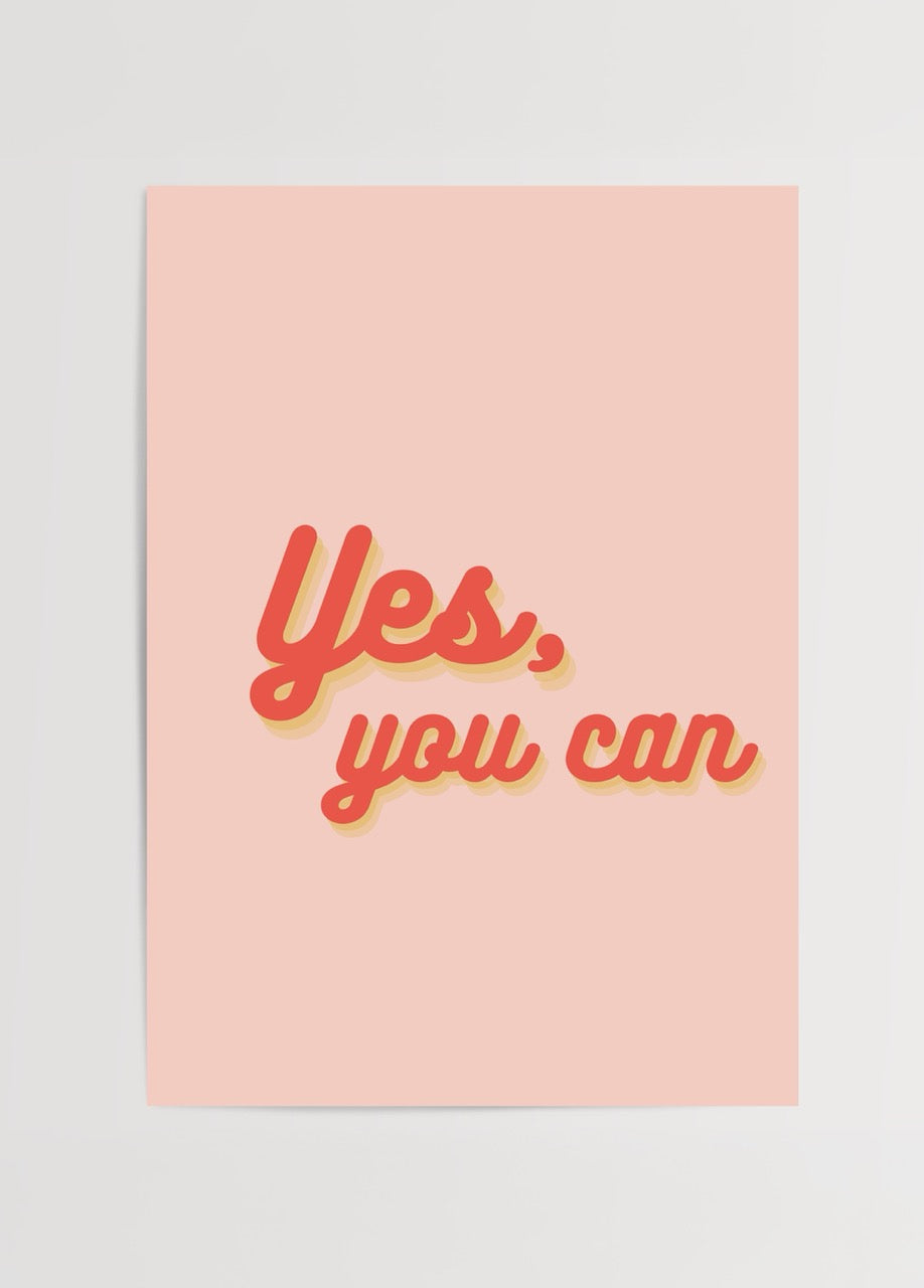 Inspirational wall art featuring the phrase &