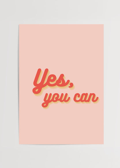 Inspirational wall art featuring the phrase &